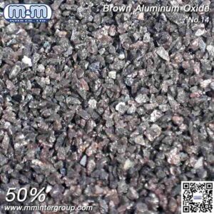 Brown Aluminum Oxide - ทรายพ่นอลูมิเนียมออกไซด์สีน้ำตาล กระด้างสูง เป็นอลูมิเนียมหลอมเตาเผาอุณหภูมิสูง ความแข็งสูงรองจากซิลิคอนคาร์ไบด์และเพชร คมแต่ไม่เปราะ